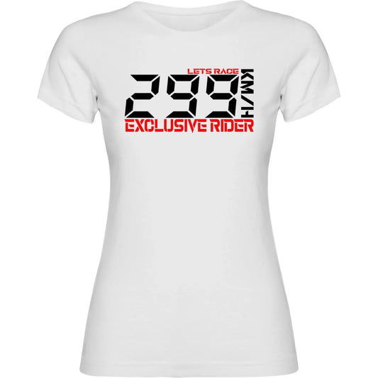 camiseta corta Mujer 299Km/h