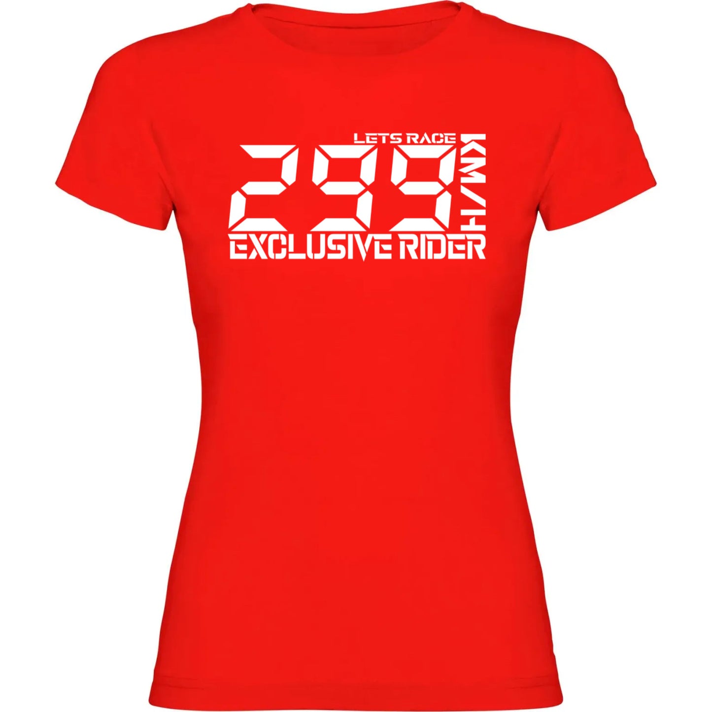 camiseta corta Mujer 299Km/h